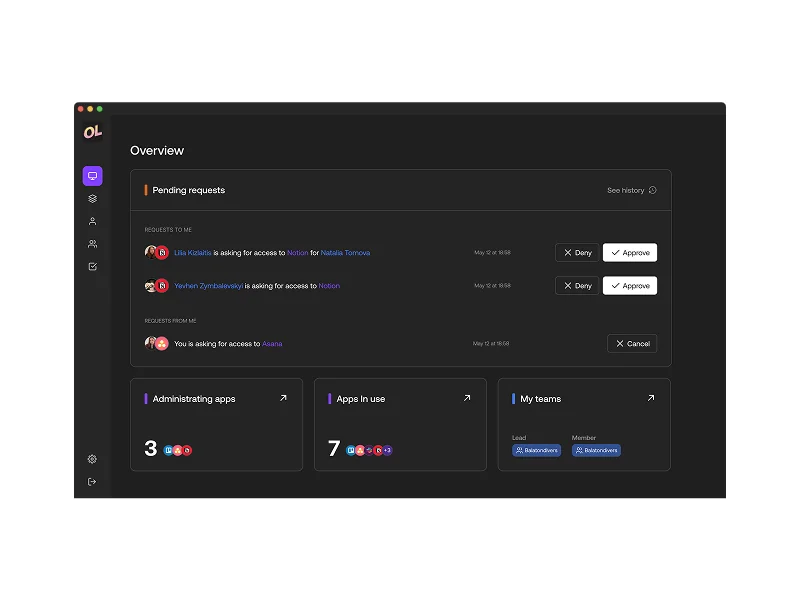 Accessia — B2B SaaS for managing corporate subscriptions