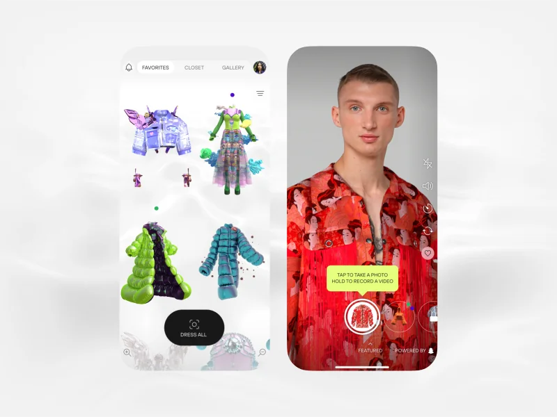 DRESSX — AR digital fashion marketplace